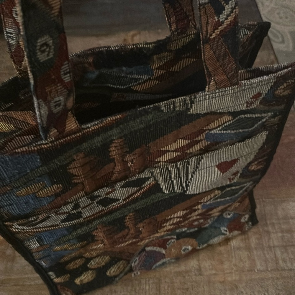 Canvas bingo tote